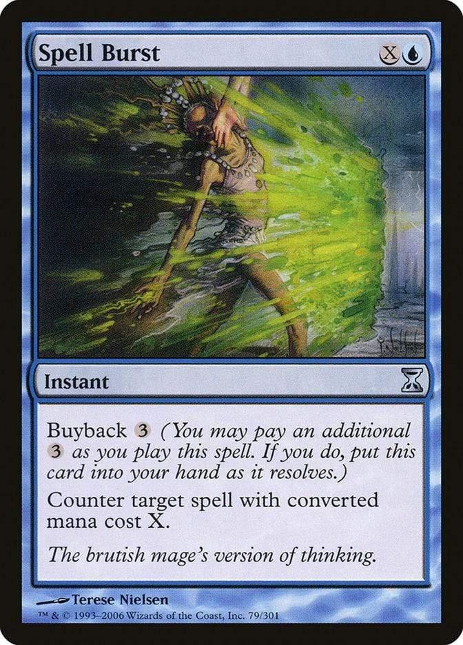 Magic: The Gathering MTG Single Spell Burst [Time Spiral]