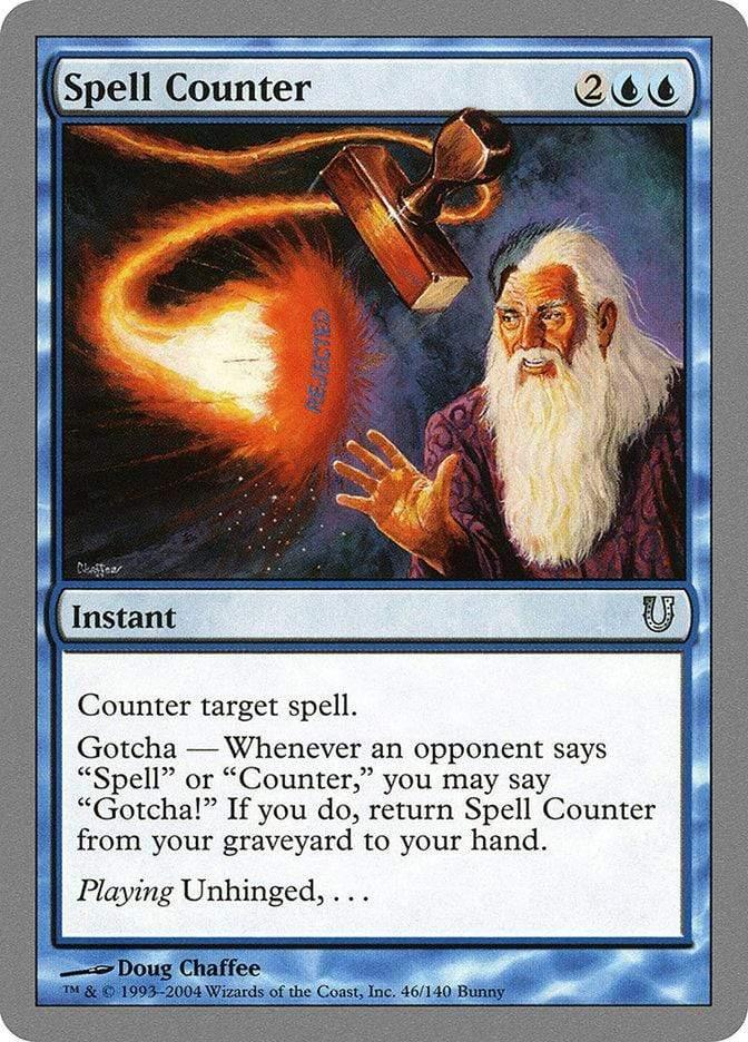 Magic: The Gathering MTG Single Spell Counter [Unhinged]