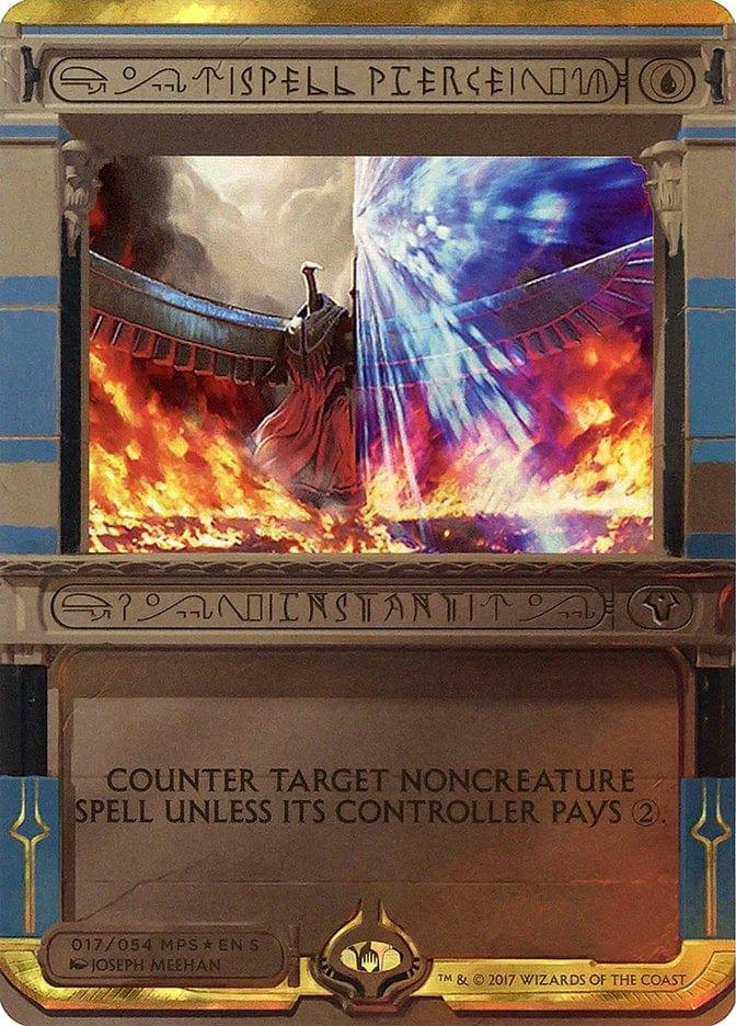Magic: The Gathering MTG Single Spell Pierce (Invocation) [Amonkhet Invocations]