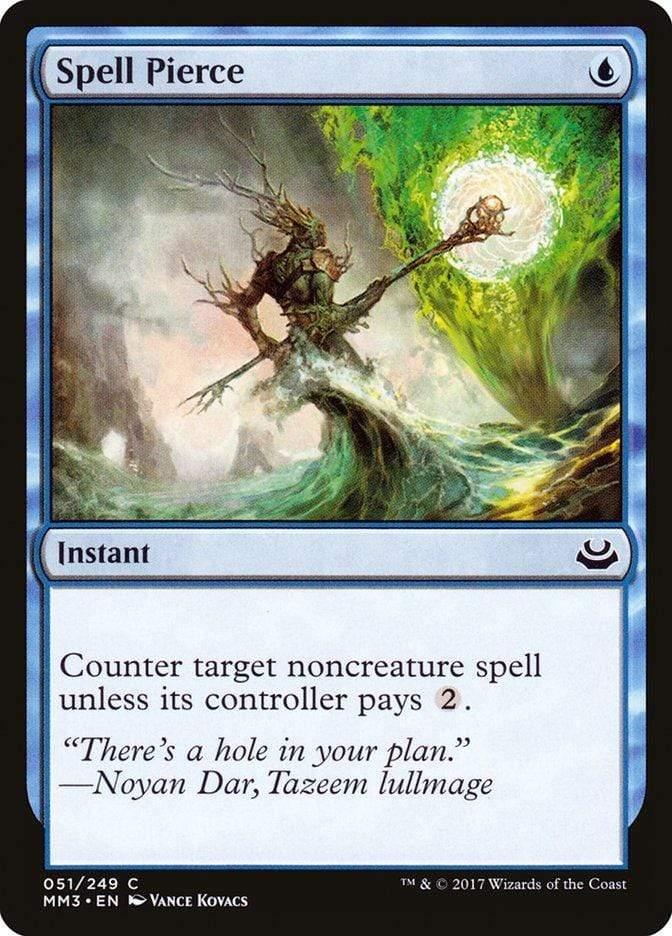 Magic: The Gathering MTG Single Spell Pierce [Modern Masters 2017]