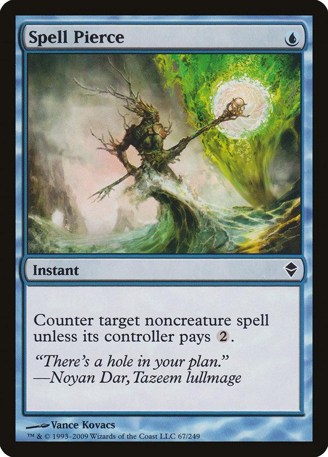Magic: The Gathering MTG Single Spell Pierce [Zendikar]