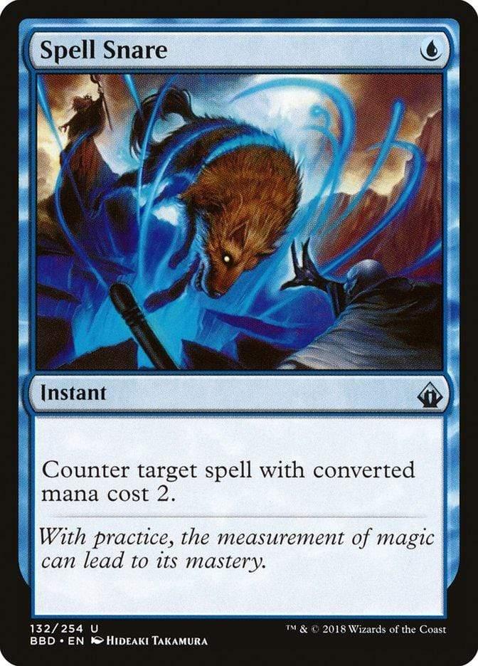 Magic: The Gathering MTG Single Spell Snare [Battlebond]