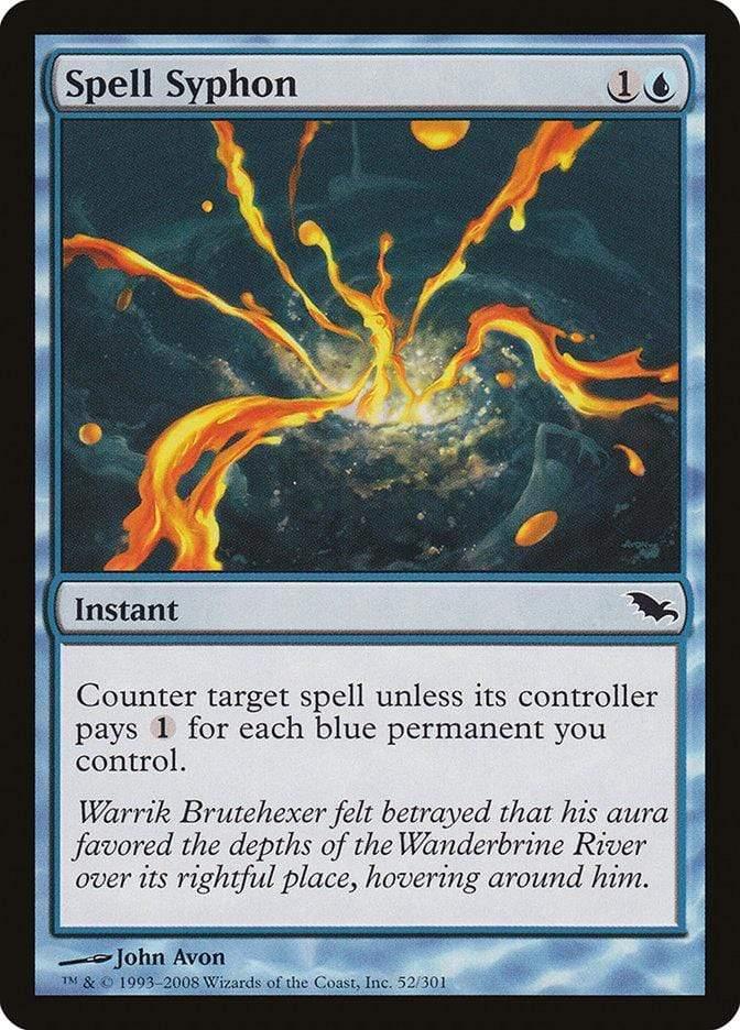 Magic: The Gathering MTG Single Spell Syphon [Shadowmoor]