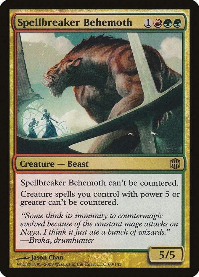 Magic: The Gathering MTG Single Spellbreaker Behemoth [Alara Reborn]
