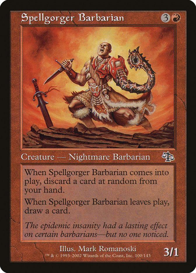 Magic: The Gathering MTG Single Spellgorger Barbarian [Judgment]