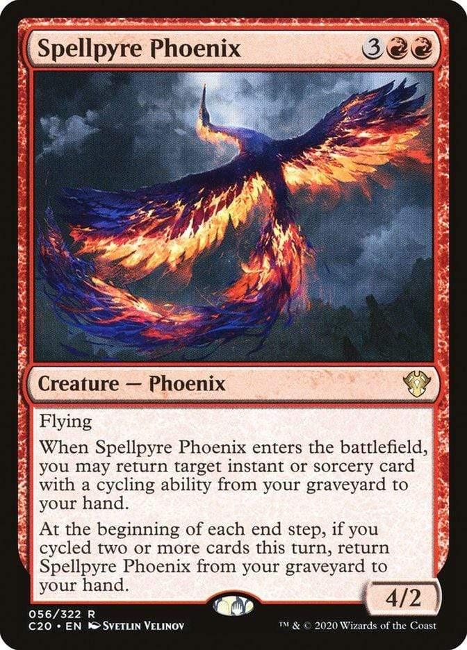 Magic: The Gathering MTG Single Spellpyre Phoenix [Commander 2020]
