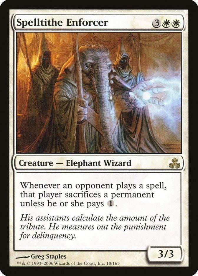 Magic: The Gathering MTG Single Spelltithe Enforcer [Guildpact]