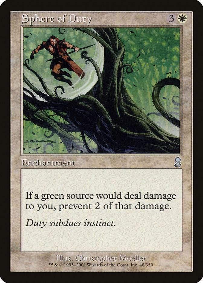 Magic: The Gathering MTG Single Sphere of Duty [Odyssey]