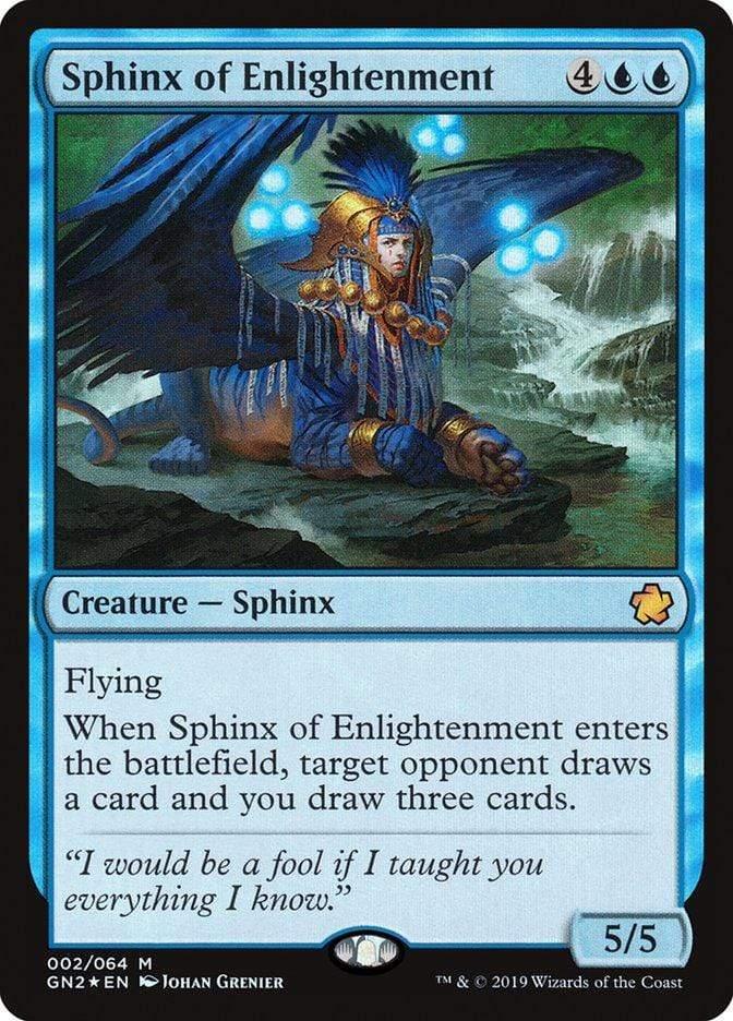 Magic: The Gathering MTG Single Sphinx of Enlightenment [Game Night 2019]