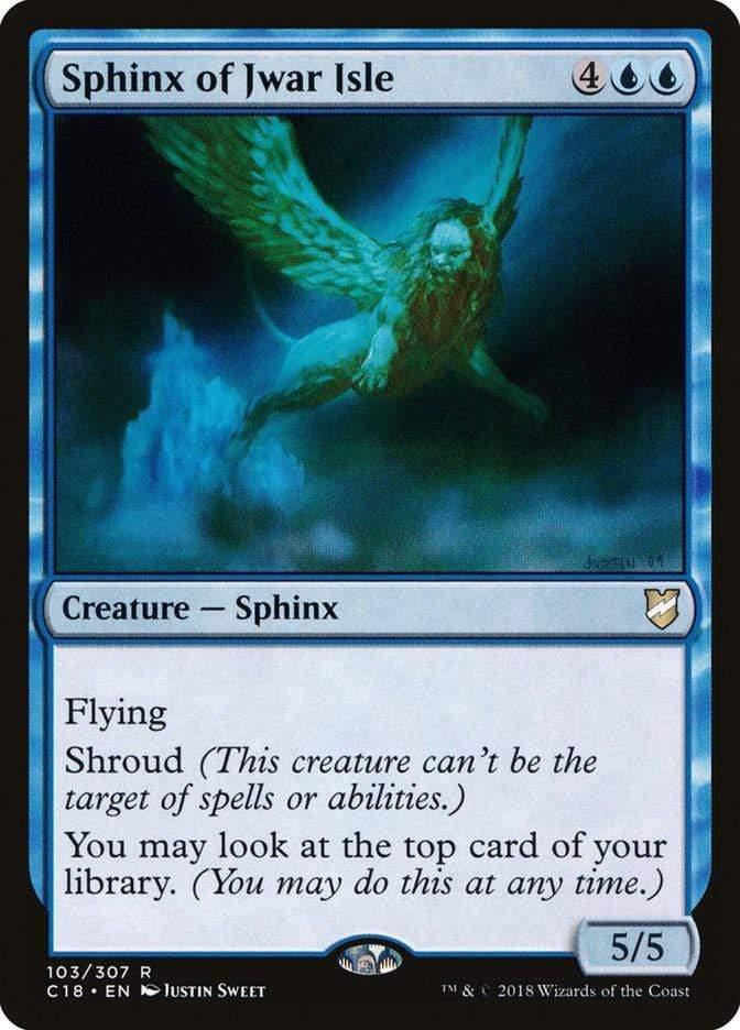 Magic: The Gathering MTG Single Sphinx of Jwar Isle [Commander 2018]