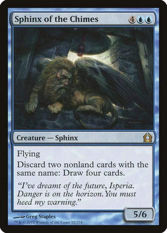 Magic: The Gathering MTG Single Sphinx of the Chimes [Return to Ravnica]