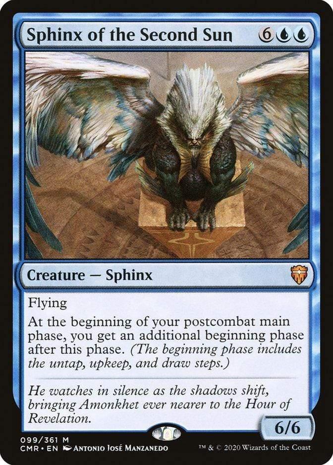 Magic: The Gathering MTG Single Sphinx of the Second Sun [Commander Legends]