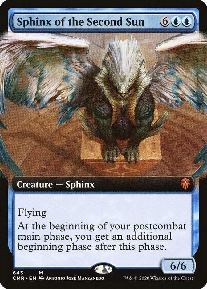Magic: The Gathering MTG Single Sphinx of the Second Sun (Extended) [Commander Legends Extended]