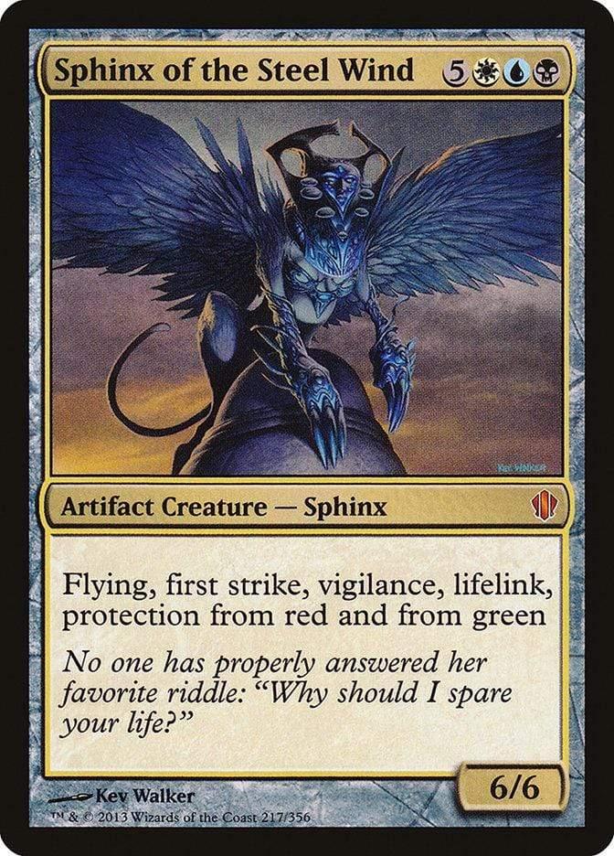 Magic: The Gathering MTG Single Sphinx of the Steel Wind [Commander 2013]
