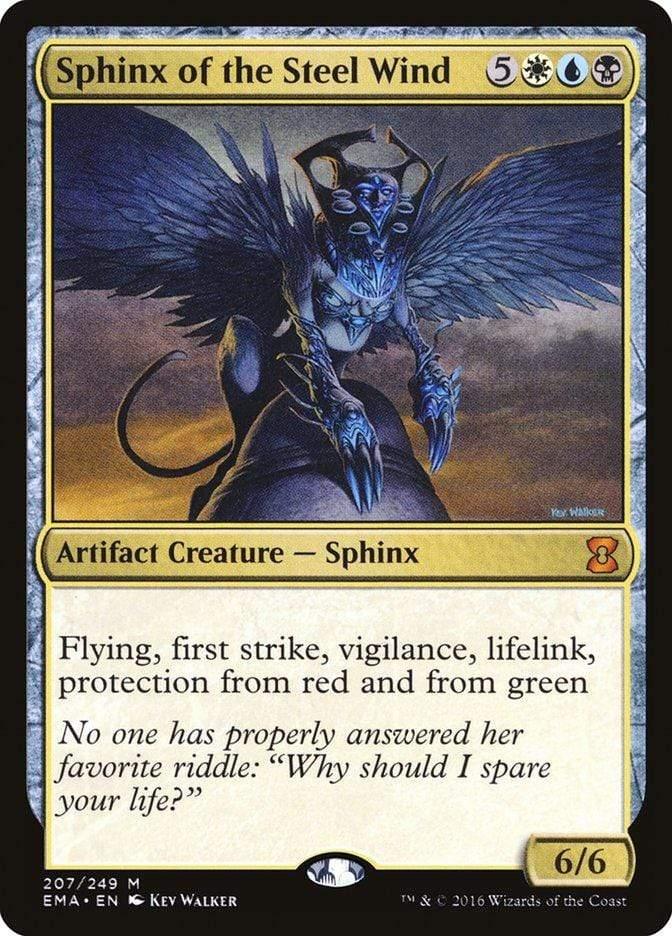 Magic: The Gathering MTG Single Sphinx of the Steel Wind [Eternal Masters]