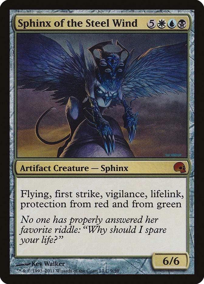 Magic: The Gathering MTG Single Sphinx of the Steel Wind [Premium Deck Series: Graveborn]