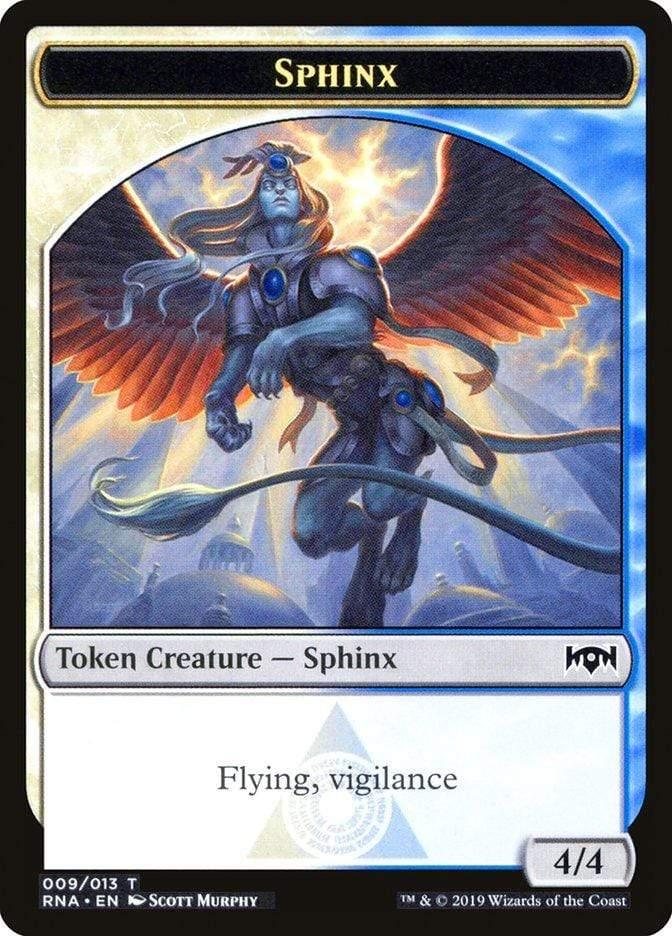 Magic: The Gathering MTG Single Sphinx [Ravnica Allegiance Tokens]