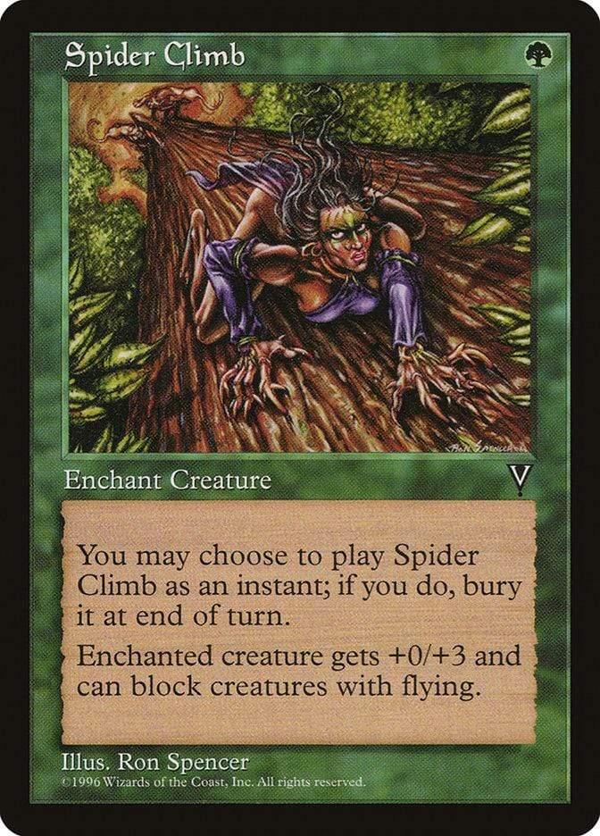 Magic: The Gathering MTG Single Spider Climb [Visions]