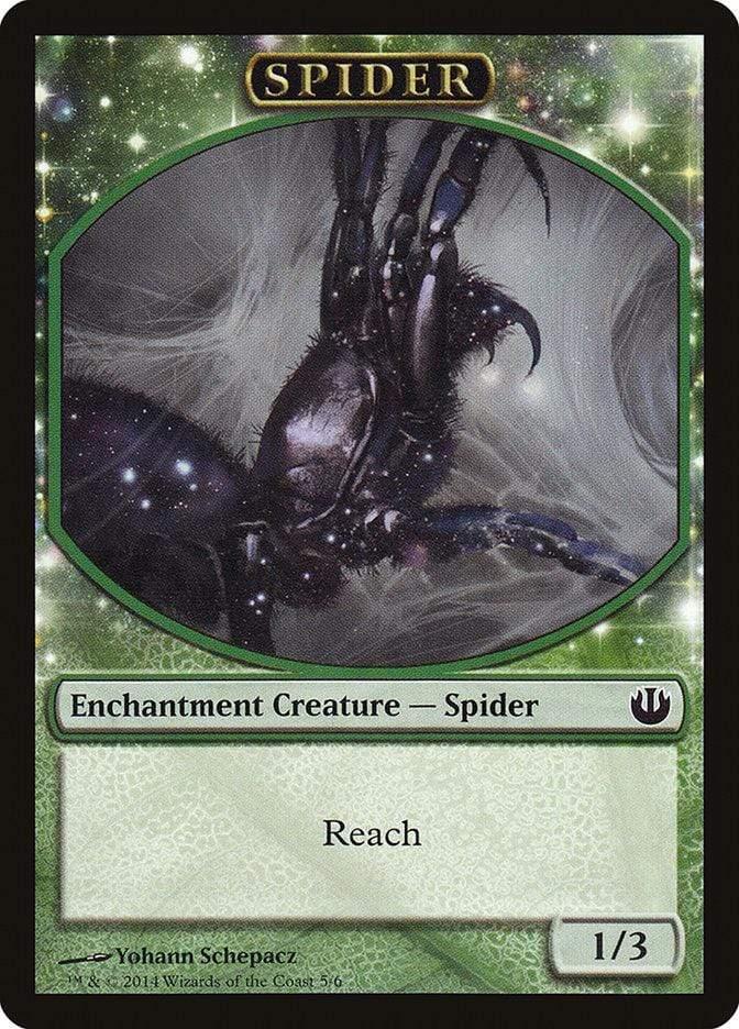 Magic: The Gathering MTG Single Spider [Journey into Nyx Tokens]
