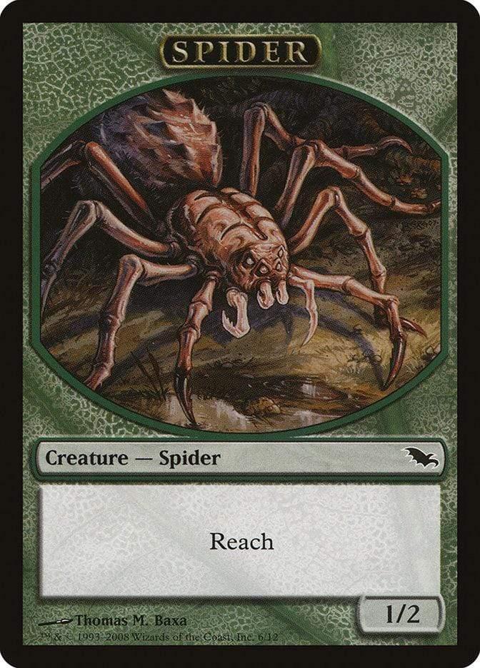 Magic: The Gathering MTG Single Spider [Shadowmoor Tokens]