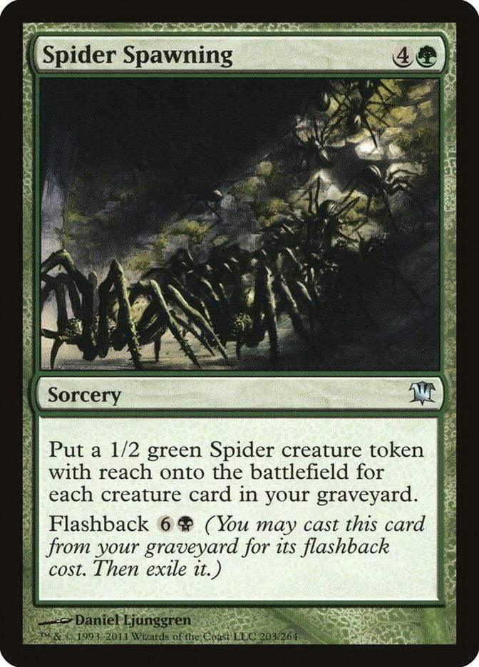 Magic: The Gathering MTG Single Spider Spawning [Innistrad]