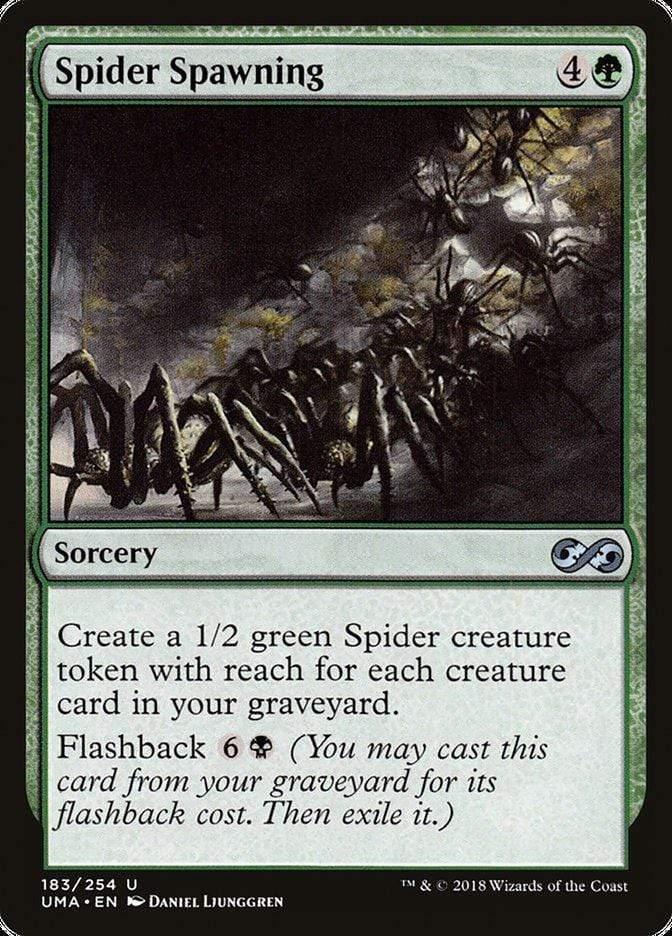 Magic: The Gathering MTG Single Spider Spawning [Ultimate Masters]