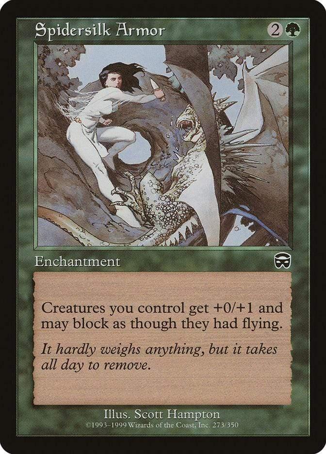 Magic: The Gathering MTG Single Spidersilk Armor [Mercadian Masques]