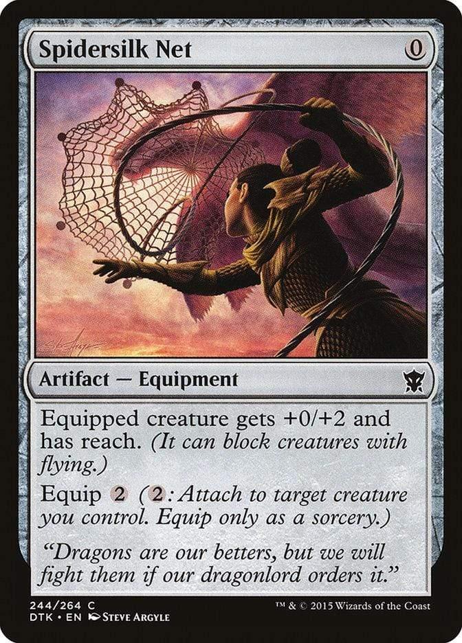 Magic: The Gathering MTG Single Spidersilk Net [Dragons of Tarkir]