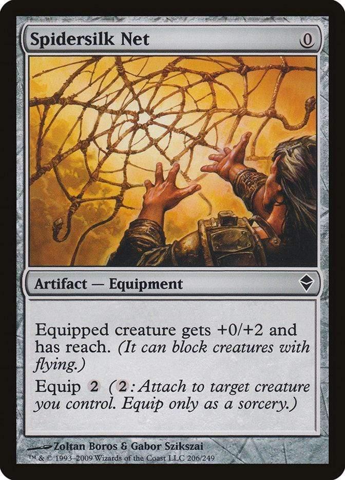 Magic: The Gathering MTG Single Spidersilk Net [Zendikar]