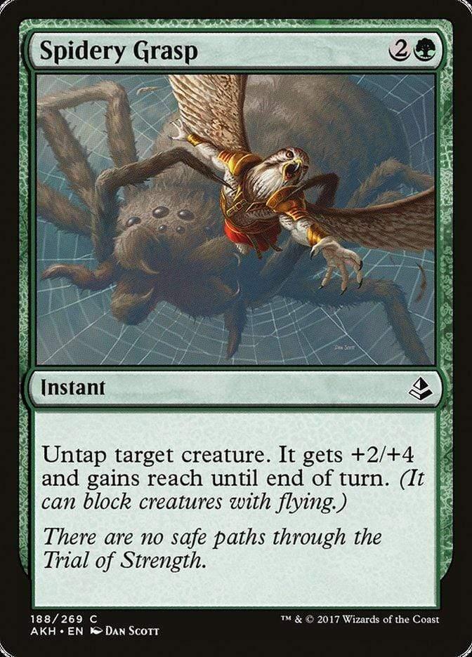 Magic: The Gathering MTG Single Spidery Grasp [Amonkhet]