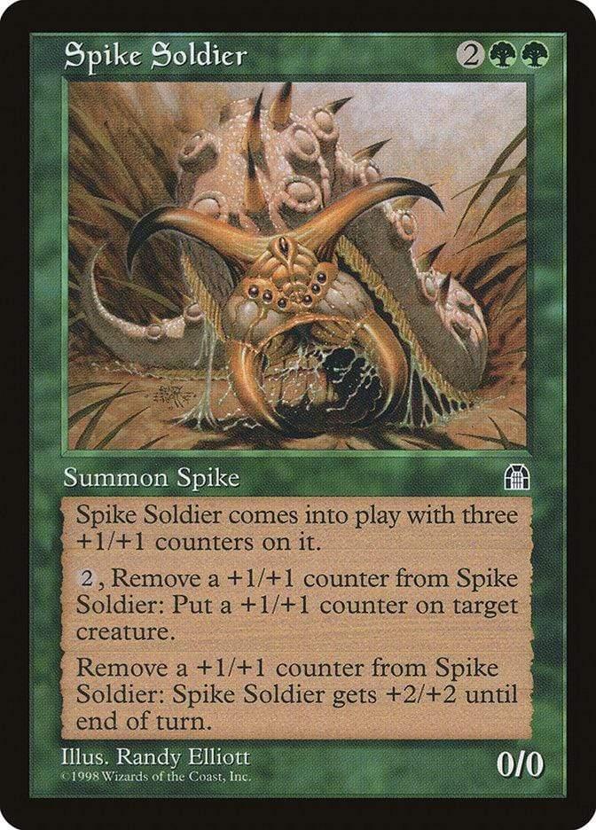 Magic: The Gathering MTG Single Spike Soldier [Stronghold]