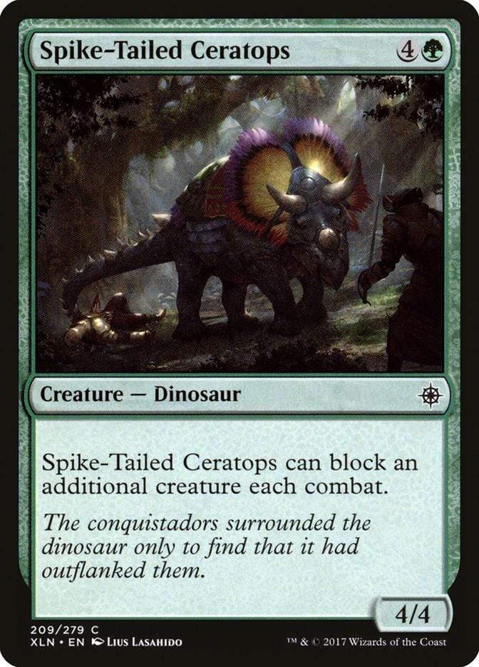 Magic: The Gathering MTG Single Spike-Tailed Ceratops [Ixalan]