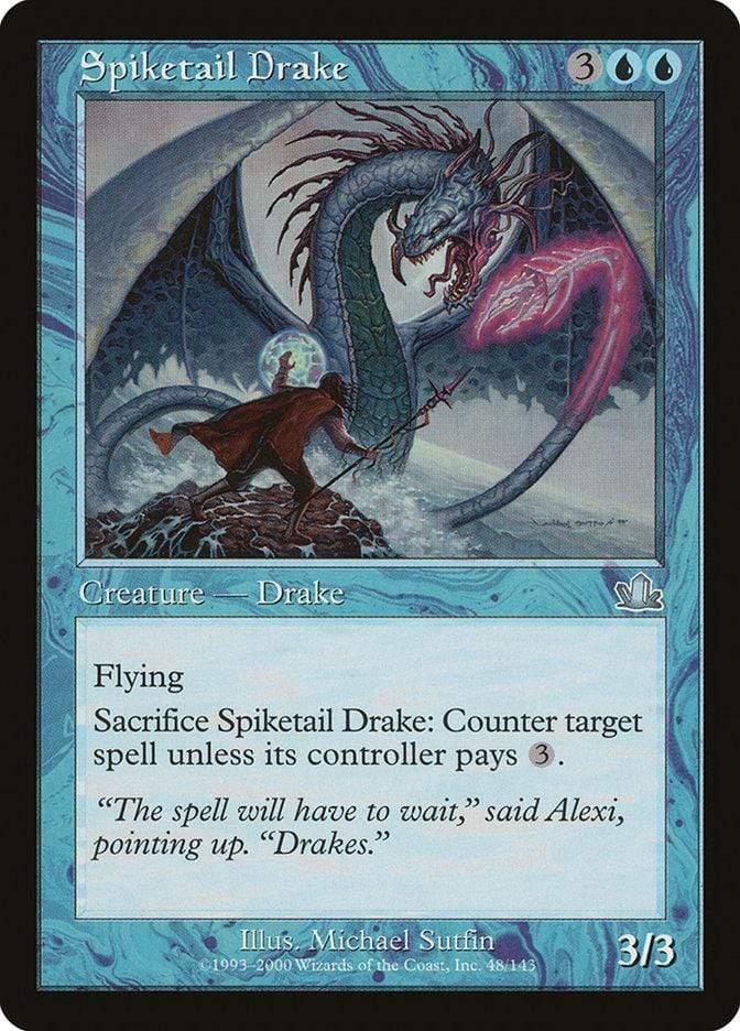 Magic: The Gathering MTG Single Spiketail Drake [Prophecy]