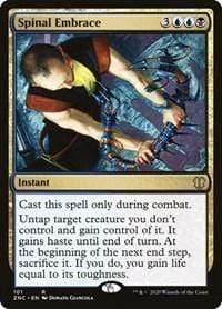 Magic: The Gathering MTG Single Spinal Embrace [Zendikar Rising Commander]