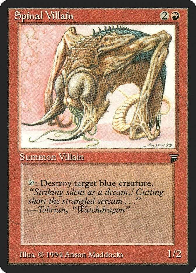 Magic: The Gathering MTG Single Spinal Villain [Legends]