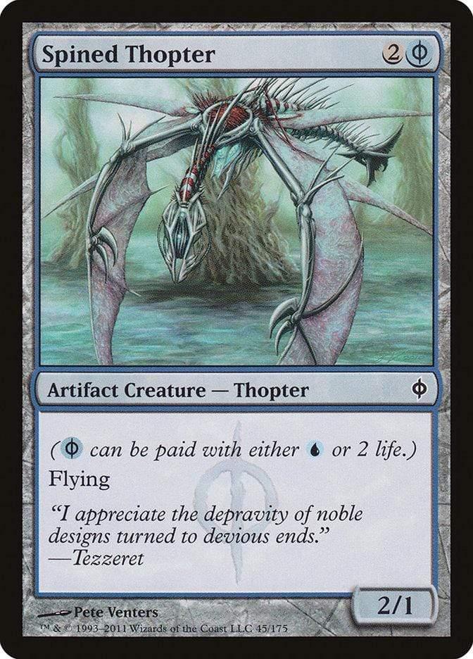 Magic: The Gathering MTG Single Spined Thopter [New Phyrexia]
