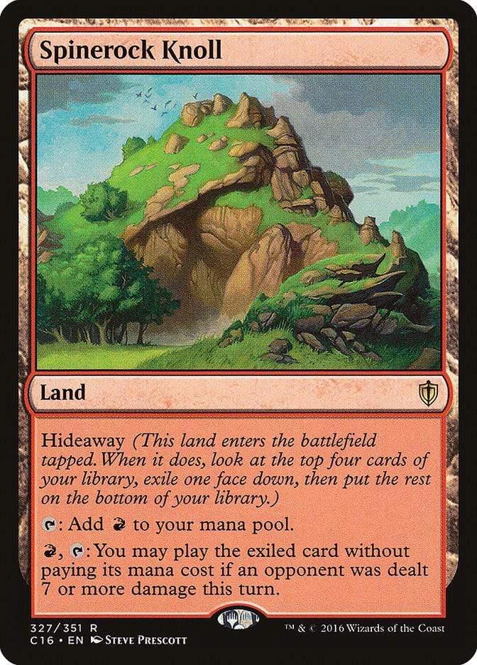 Magic: The Gathering MTG Single Spinerock Knoll [Commander 2016]