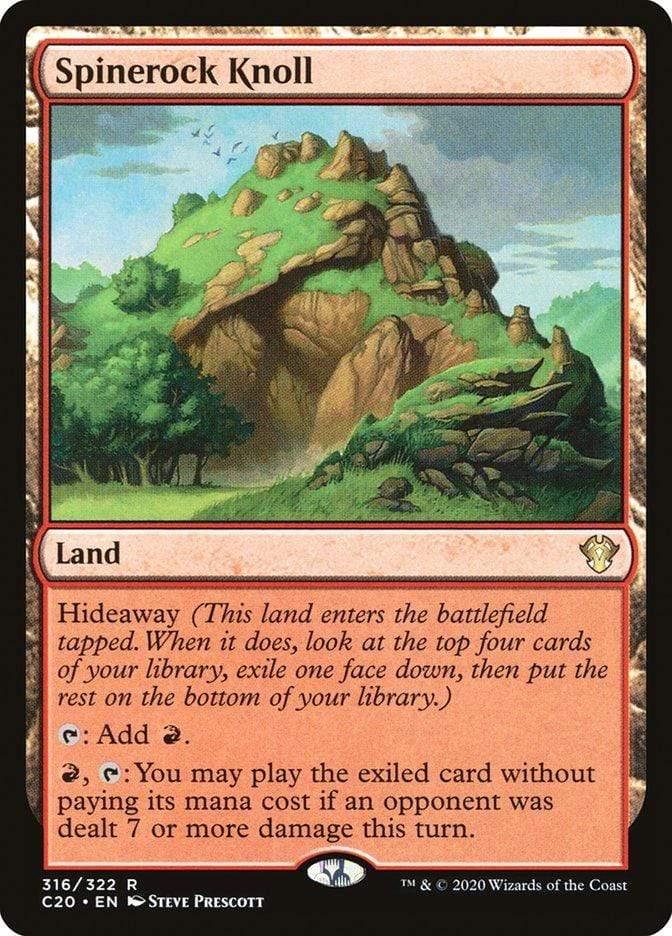 Magic: The Gathering MTG Single Spinerock Knoll [Commander 2020]