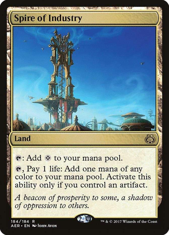 Magic: The Gathering MTG Single Spire of Industry [Aether Revolt]