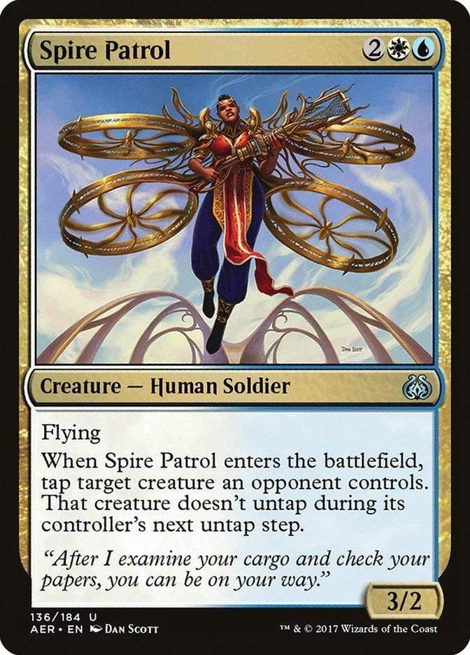 Magic: The Gathering MTG Single Spire Patrol [Aether Revolt]