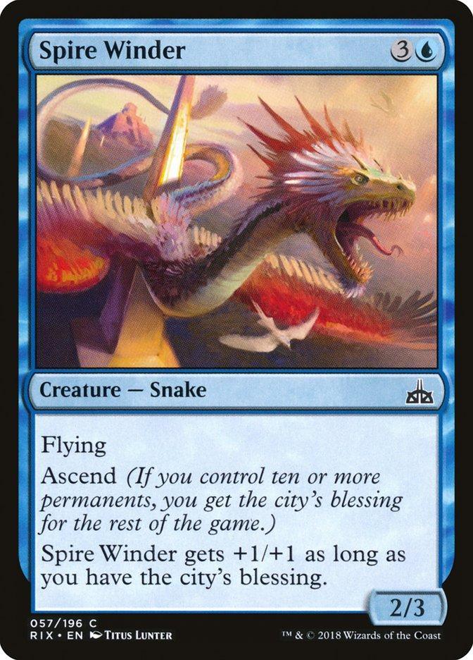 Magic: The Gathering MTG Single Spire Winder [Rivals of Ixalan]
