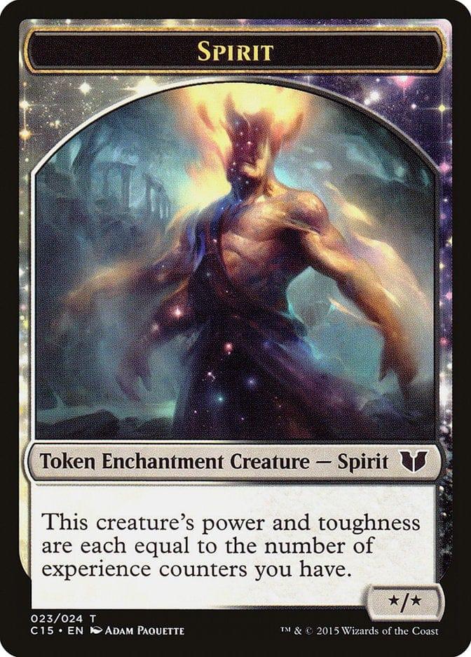 Magic: The Gathering MTG Single Spirit (023) // Cat Double-sided Token [Commander 2015 Tokens]