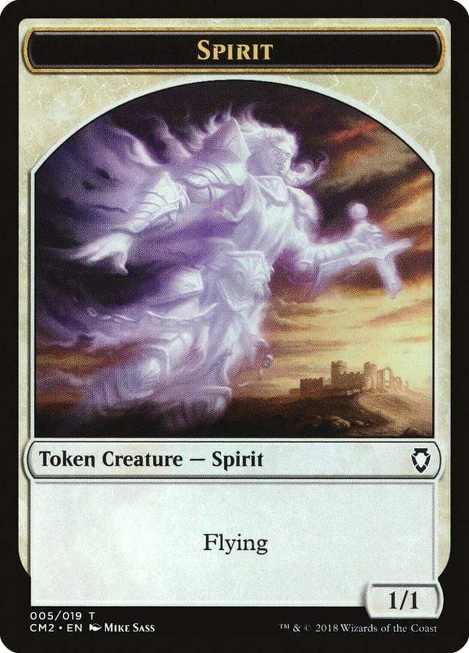 Magic: The Gathering MTG Single Spirit [Commander Anthology Volume II Tokens]