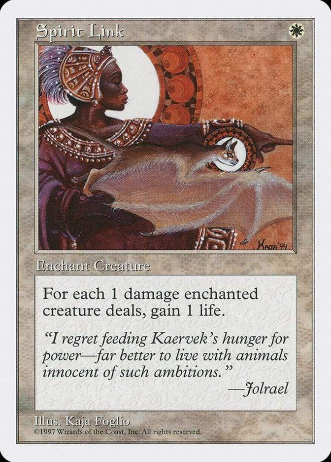 Magic: The Gathering MTG Single Spirit Link [Fifth Edition]