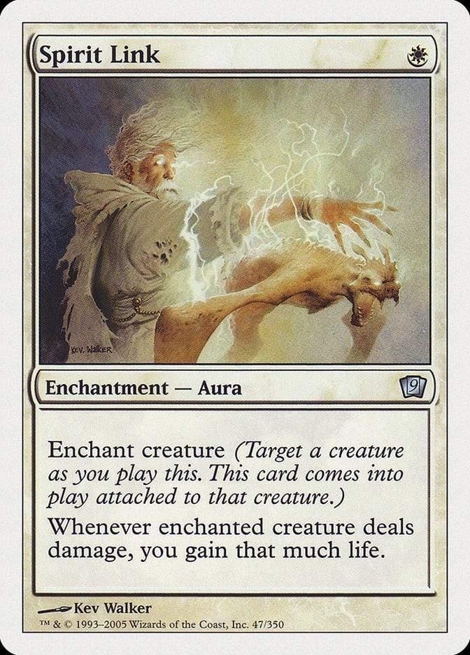 Magic: The Gathering MTG Single Spirit Link [Ninth Edition]
