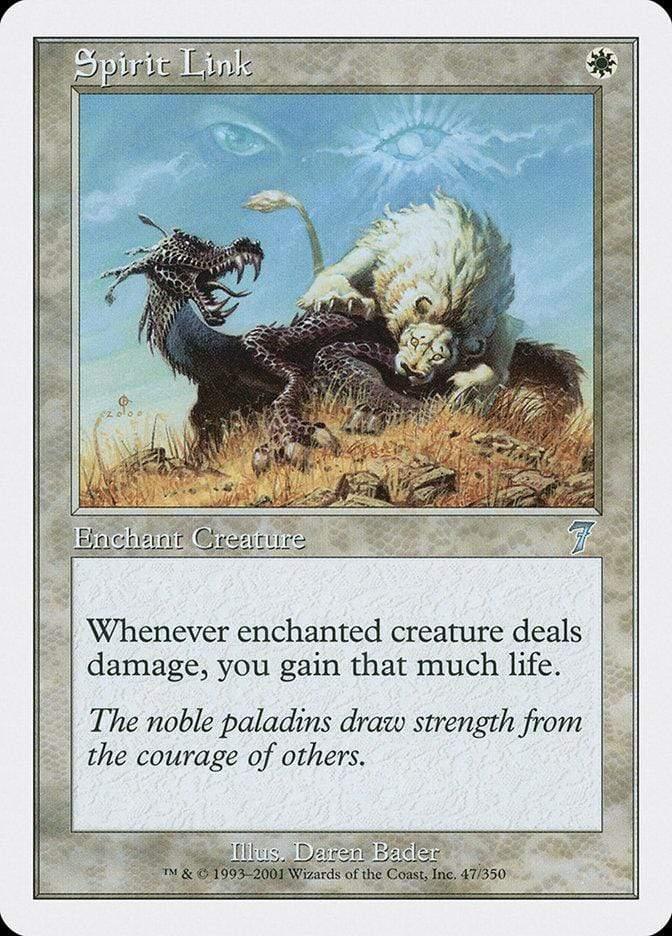 Magic: The Gathering MTG Single Spirit Link [Seventh Edition]