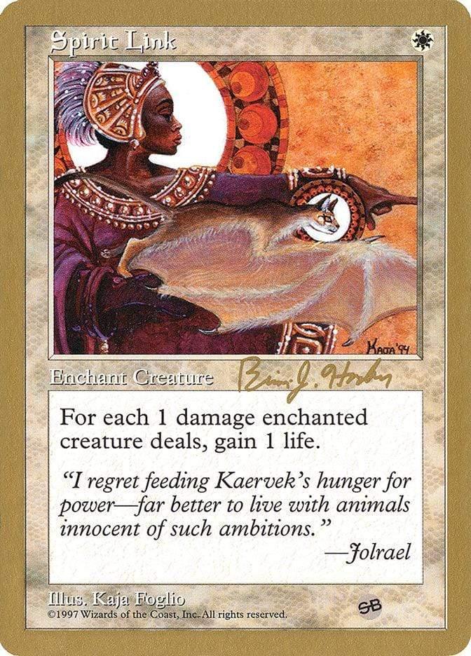 Magic: The Gathering MTG Single Spirit Link [World Championship Decks 1998]