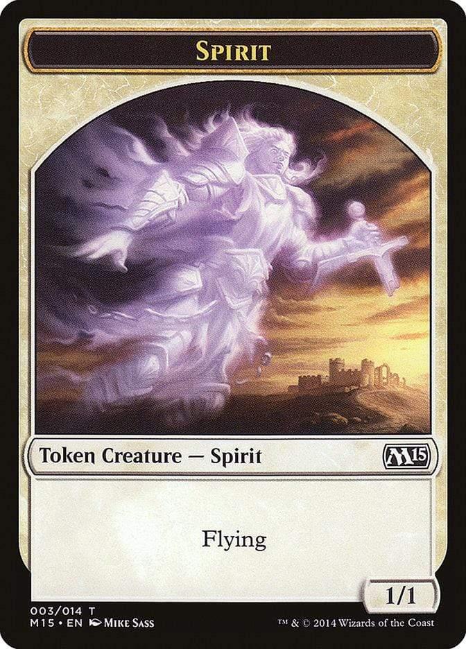 Magic: The Gathering MTG Single Spirit [Magic 2015 Tokens]