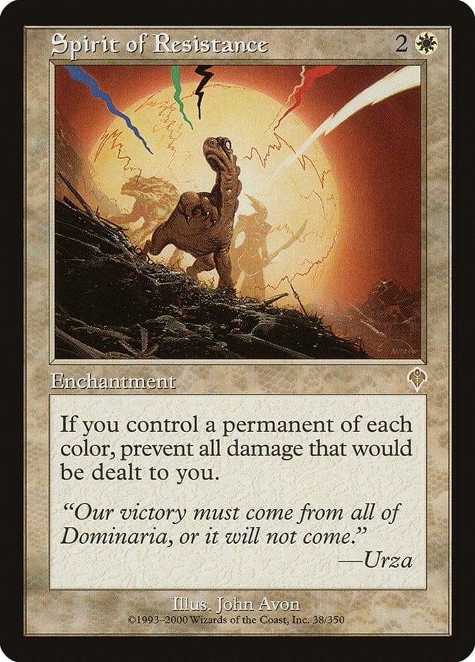 Magic: The Gathering MTG Single Spirit of Resistance [Invasion]
