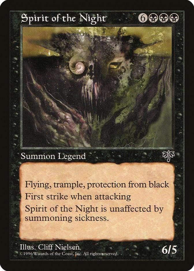 Magic: The Gathering MTG Single Spirit of the Night [Mirage]